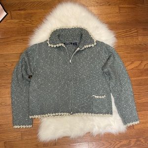 ‼️3 for 10‼️ Wind River Knitted Zip Up Cardigan